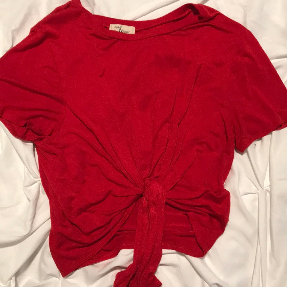 Red t shirt